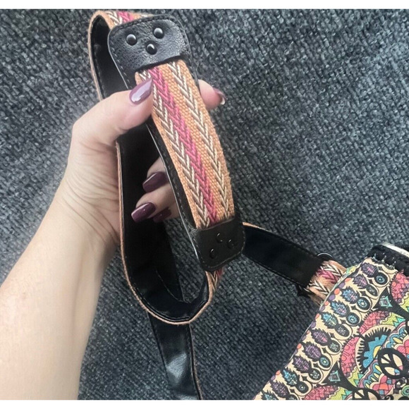 Sakroots Convertible Backpack Crossbody Bag Adjustable Strap Pockets Hippie Boho - Picture 8 of 11